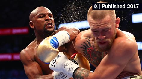 mayweather vs mcgregor highlights from every round the new york times