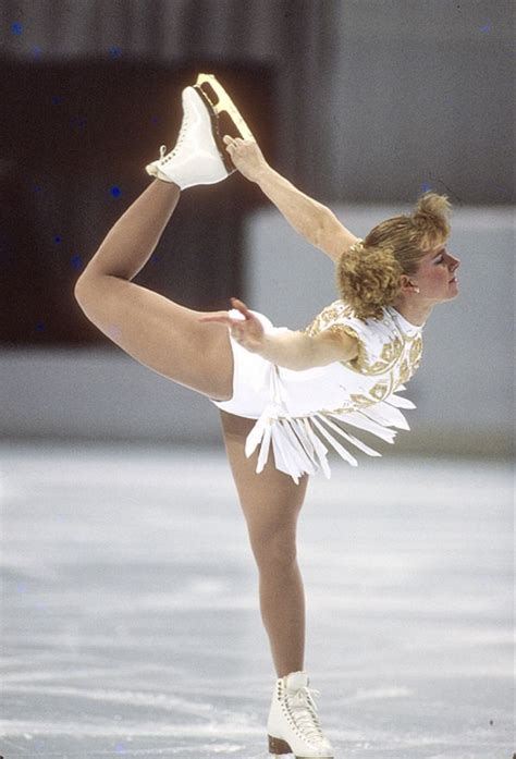 Tonya Harding Performing Her Free Skate During The U S Figure Skating