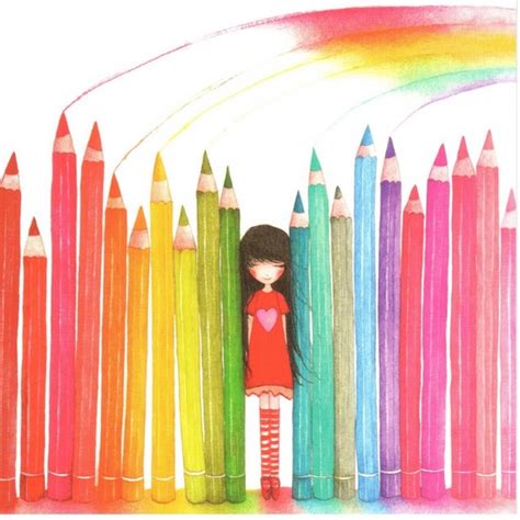 Lali Les Crayons Arc En Ciel