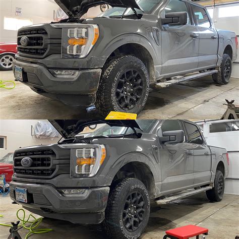 Adding a ford f150 rough country 2.5 leveling kit product link: 2.5" Supreme Suspension Leveling Kit Installed | F150gen14 ...