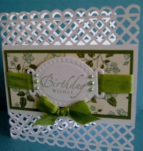 Happy Birthday Trellis By Sistersandie Cards And Paper Crafts At