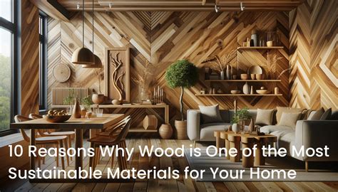 10 Reasons Why Wood Is One Of The Most Sustainable Materials For Your