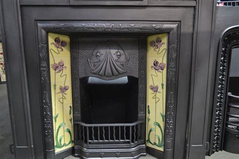 Edwardian Tiled Fireplace