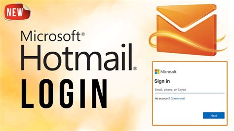 Hotmail Login 2018 Sign In Hotmail Email Login