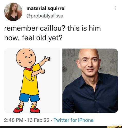 Remember Caillou This Is Him Now Feel Old Yet Pm 16 Feb 22 Twitter