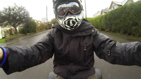 Trike Drifting In Clevdon In The Rain Gopro Hero 3 Youtube