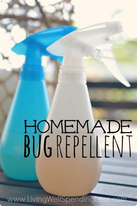 Homemade Bug Repellent Natural Insect Repellent Diy