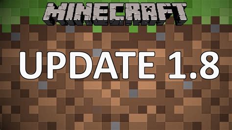 Minecraft 18 Update Youtube