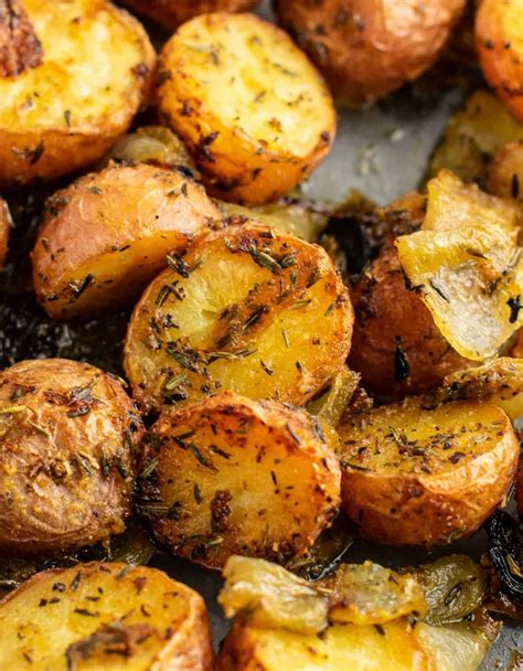 Roasted Potatoes And Onions Recipe Build Your Bite