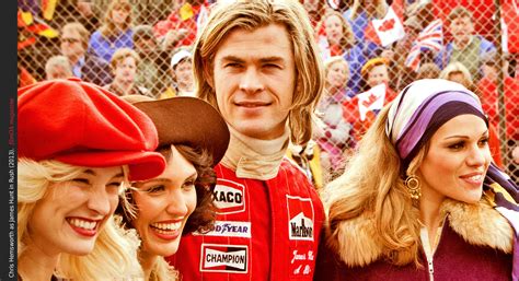A page for describing creator: Chris Hemsworth as James Hunt in Rush | filmOA magazine ...