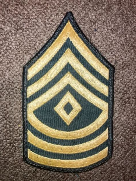 First Sergeant Army Rank Insignia 700 Picclick