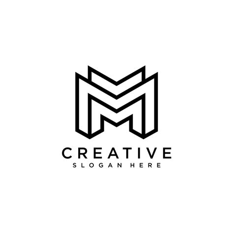 Letter M Logo Vector Design Masterbundles