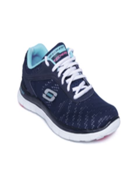 Buy Skechers Women Navy Flex Appeal First Glance Sports Shoes Sports