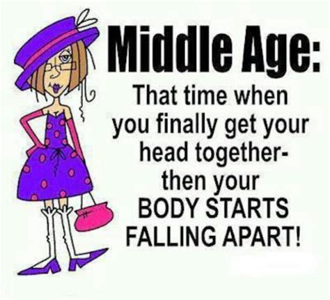 Middle Age Funny Cartoons Jokes Funny Quotes Senior Jokes