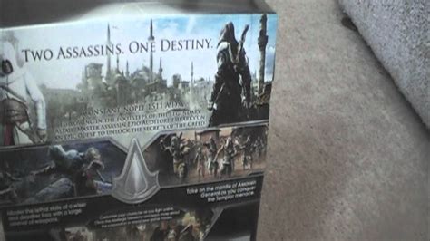 Assassin S Creed Revelations Collectors Edition Unboxing Youtube
