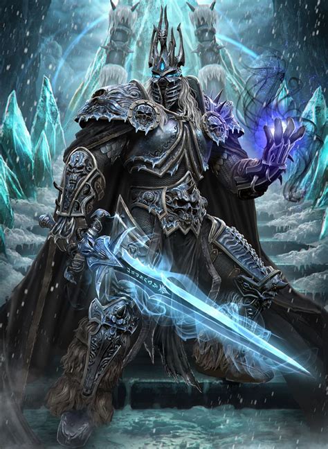 The Lich King By Ze L Deviantart On DeviantArt Warcraft Art