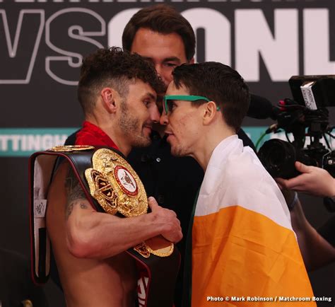 leigh wood vs michael conlan official dazn weigh in results boxing news