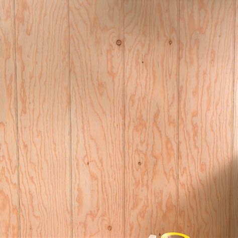 Wood Siding Panel With A Cedar Finish 4 X 8 26001001