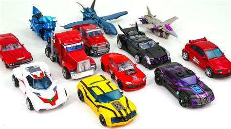 Transformers Prime Autobots Vs Decepticon 12 Vehicles Car Transform