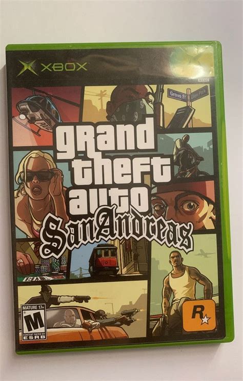 Grand Theft Auto San Andreas For Xbox Original San Andreas Grand