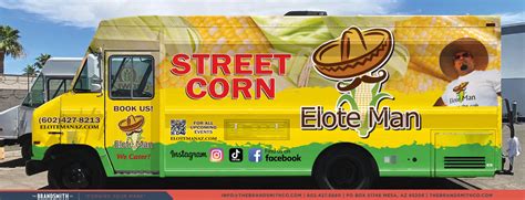 2nd Truck Elote Man AZ Serving Mexican Street Corn