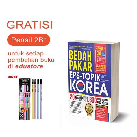 Jual ASLI BUKU BAHASA KOREA BEDAH PAKAR EPS TOPIK KOREA Shopee Indonesia