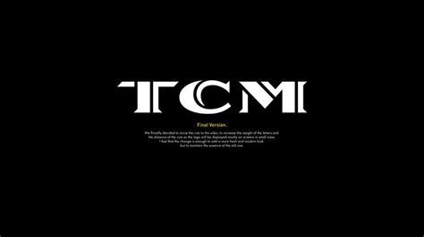 Tcm Logo Alphabet On Behance Logos Old Logo Tcm