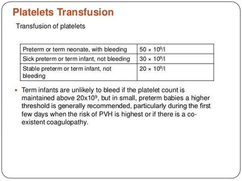Neonatal And Pediatric Transfusion Dr Trynaadh