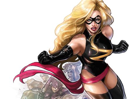 Ms Marvel Marvel Superhero Sexy Babe Wallpaper 1920x1369 553269