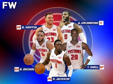 The 2019 20 Projected Starting Lineup For The Detroit Pistons