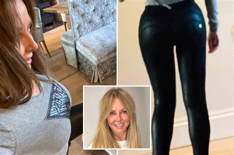 Carol Vorderman Looks Incredible In Skintight Leather Trousers As She Shows Off New Boots The