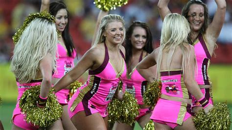 nrl 2019 best shots of brisbane broncos cheerleaders cheer squad the courier mail