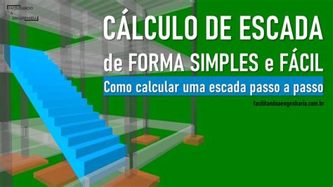 Cálculo De Escada De Forma Simples E Fácil Como Calcular Uma Escada Passo A Passo Youtube
