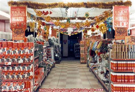 The temperature has dropped, mittens and gloves are out and the excitement and joy of the season is already in the air. Xmas Decorations at F.W. Woolworth