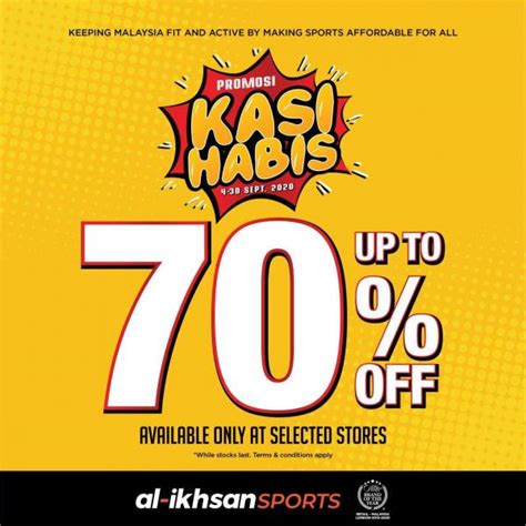 With this list, you can understand how other people are using the domain, similar to yours. Al-Ikhsan Sport Kasi Habis Promotion Up To 70% OFF (4 ...