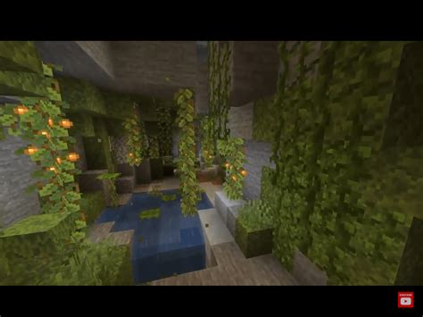 Lush Cave Biome Minecraft