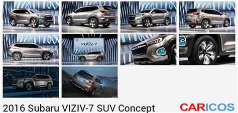 Subaru Viziv 7 Suv Concept 2016my
