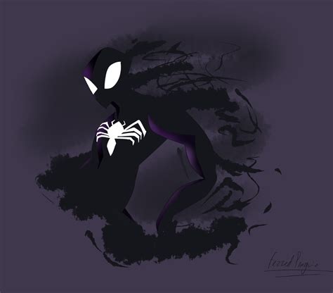 Symbiote Spiderman By Fezzedpenguin On Deviantart