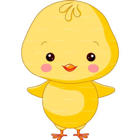 Cute Baby Chicken Clipart