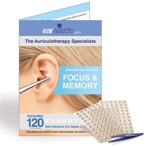 Memory Ear Seed Kit Acuneeds Australia Acupuncture And Tcm Supplies