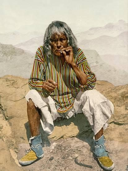 A Hopi Indian 1900 Photographic Print American School Hopi Indians