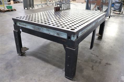 Weldsale 5 X 10 Platen Welding Table W Heavy Duty Steel Stand The