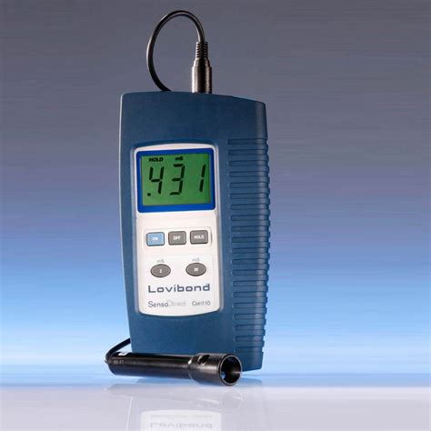 Portable Conductivity Meter Sensodirect Con 110 Set Lovibond For