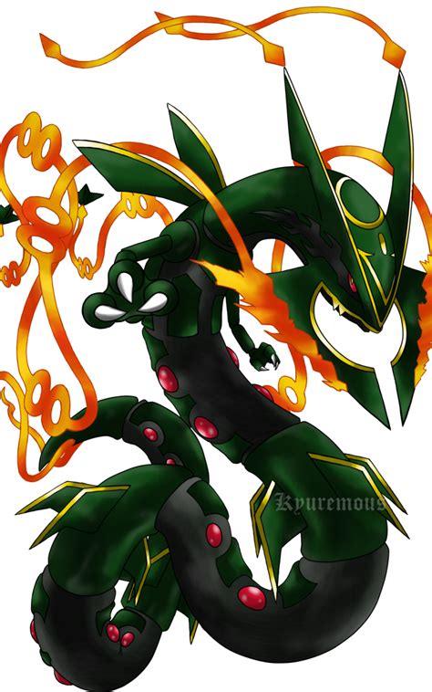 Rayquaza Pokemon Png Isolated Hd Png Mart