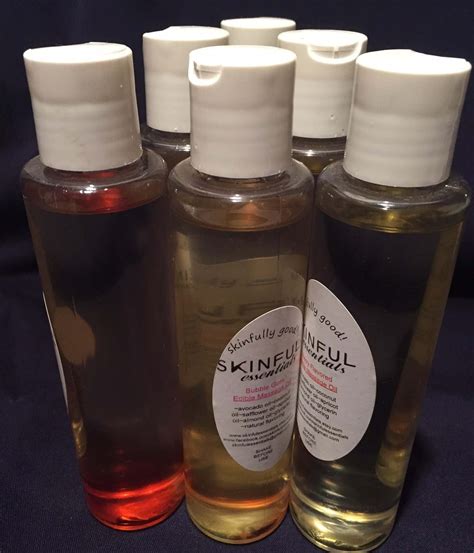 Huckleberry Flavor Edible Massage Oil All Natural Sensual
