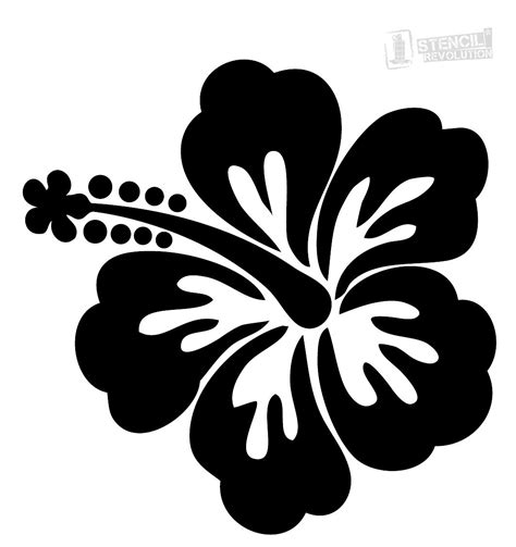 Download Your Free Hibiscus Flower Stencil Here Save Time And Start
