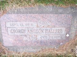 George Anthon Halford 1915 1970 Find A Grave Memorial