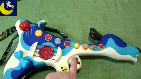 B Woofer Hound Dog Guitar For Kids From B Toys Review Really Neat