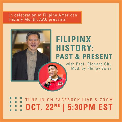 Filipino American History Month October 2020 Asian American