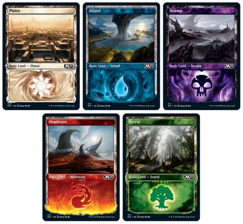 Core Set 2021 Preview Basic Lands Hipsters Of The Coast Hipsters